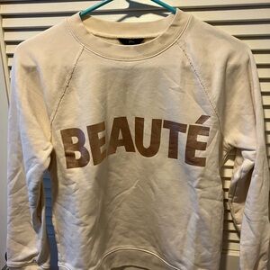 J. Crew Cream Beauté Women's Sweatshirt